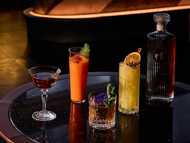 SirDavis and Japanese Harb cocktails